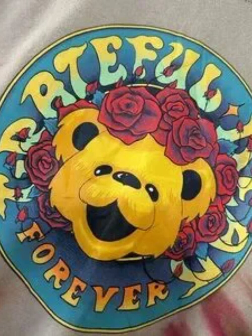Grateful Dead Forever Tie Dye Bear Crewneck - Picture 2 of 8
